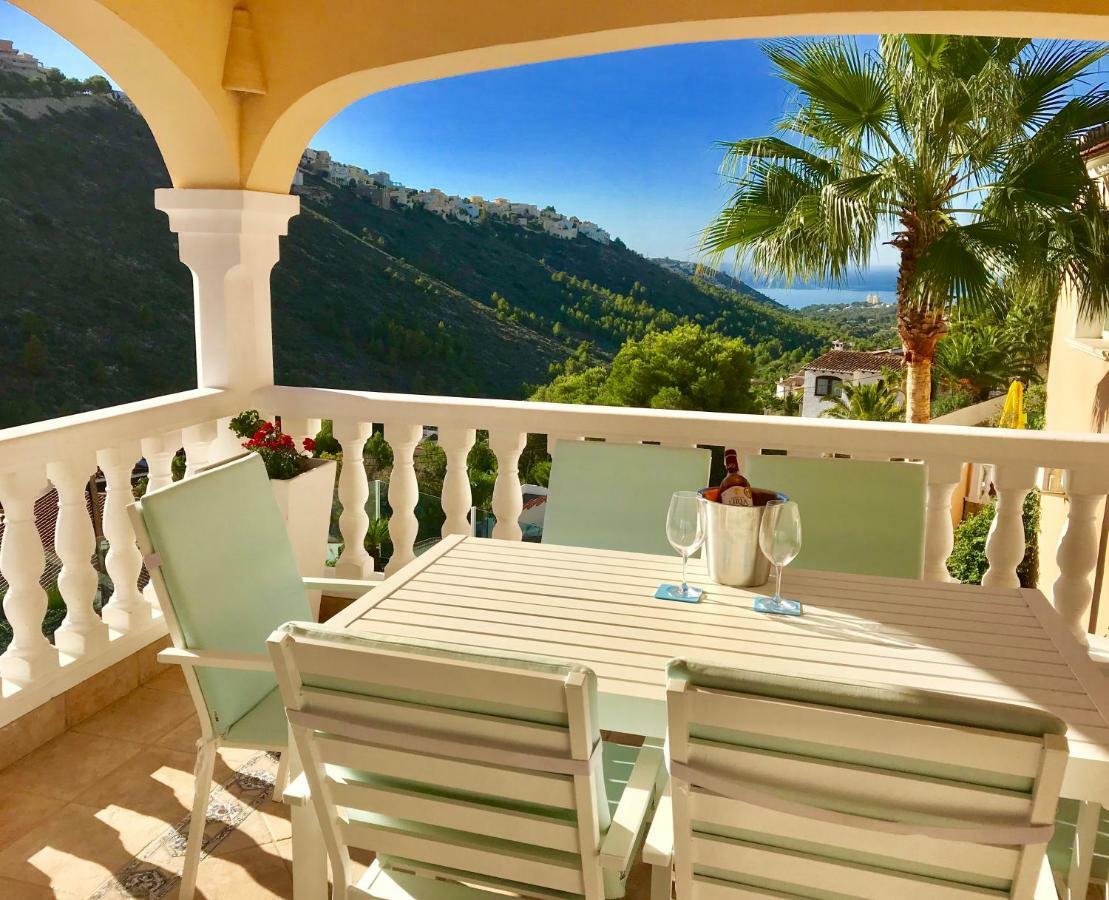 Villa Guapa With Gym Aircon Wifi Moraira Eksteriør billede