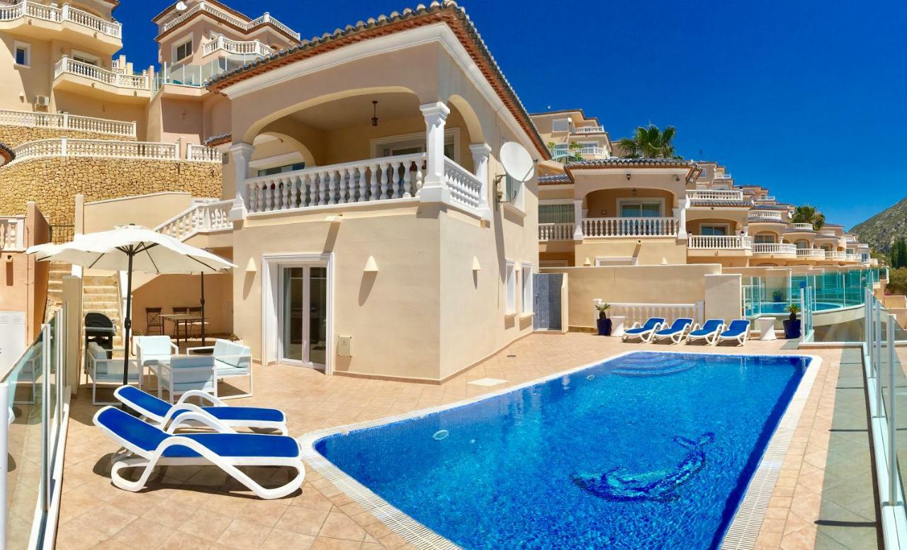 Villa Guapa With Gym Aircon Wifi Moraira Eksteriør billede